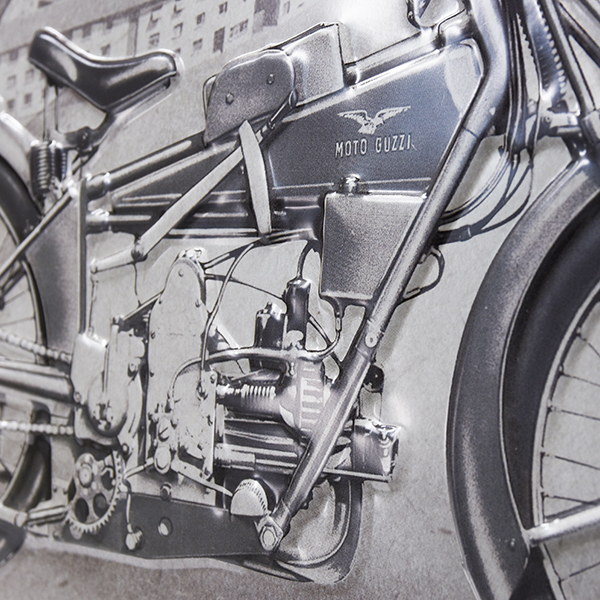 Moto Guzzi 100th Anniversary Metal Bord