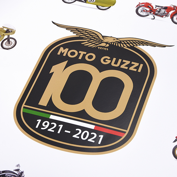 Moto Guzzi 100th Anniversary Poster