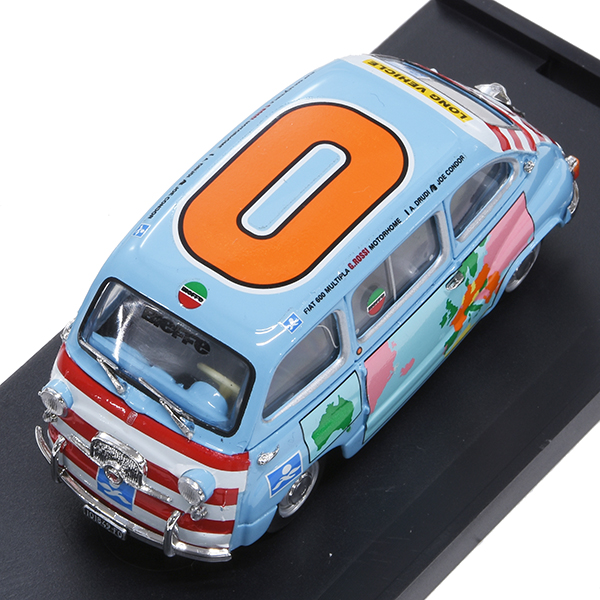 1/43 FIAT 600D MultiplaMiniature Model (Graziano Rossi Moter Home 1960)