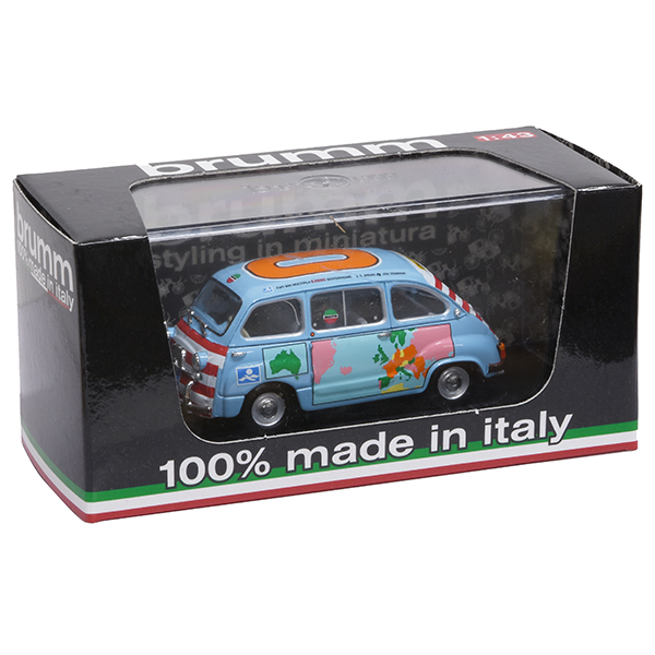 1/43 FIAT 600D MultiplaMiniature Model (Graziano Rossi Moter Home 1960)