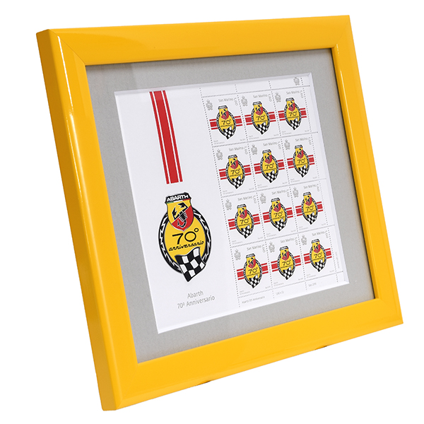 ABARTH70 Anni Memorial Stamp with frame(Republic of San Marino)