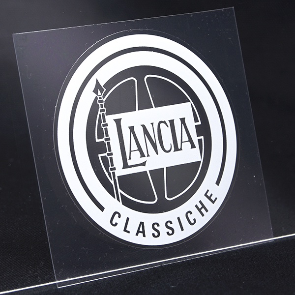 LANCIA Classiche Sticker (White / Clear Base)