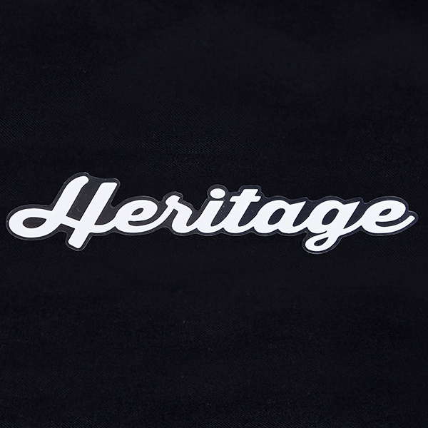 Heritage Logo Sticker (White / Clear Base)