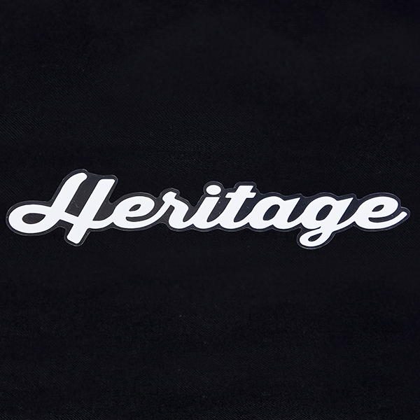 Heritage Logo Sticker (White / Clear Base)