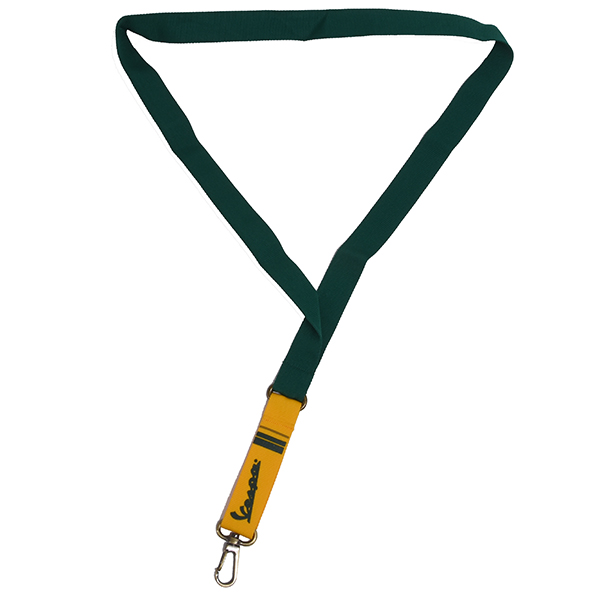 Vespa Official Neck Strap-Racing Sixty-(Green)