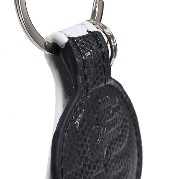 Alfa Romeo Official QUADRIFOGLIO Leather Keyring