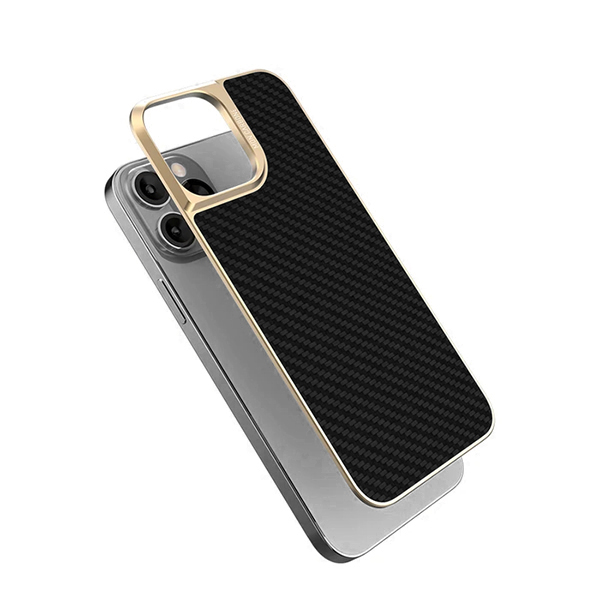 MON CARBONE HOVERFUSE iPhone13 Cover(Gold)