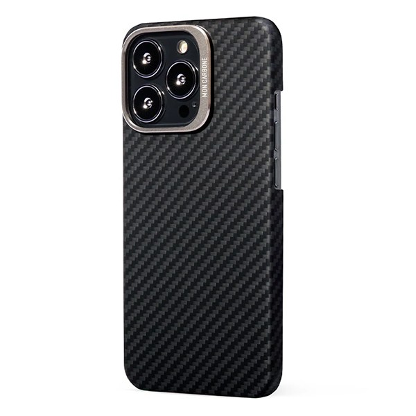 MON CARBONE HOVERKOAT iPhone13 Cover(Black)