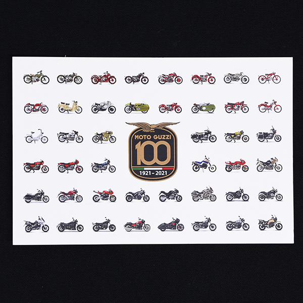 Moto Guzzi Official 100th Anniversary Post Card Set.