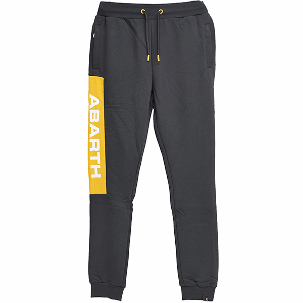 ABARTH Official Yellow Stripe Sweat Pants