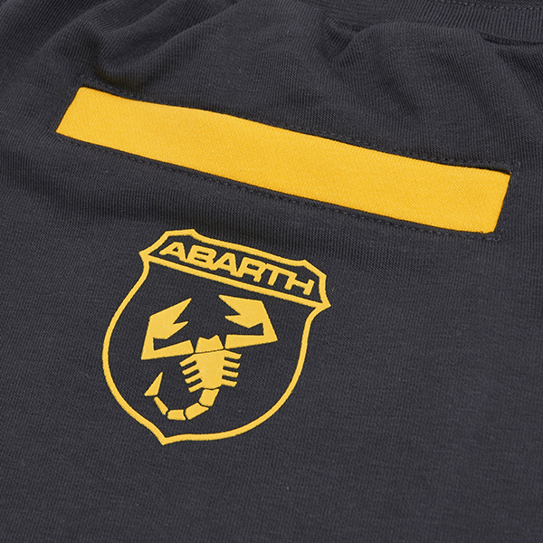 ABARTH Official Yellow Stripe Sweat Pants