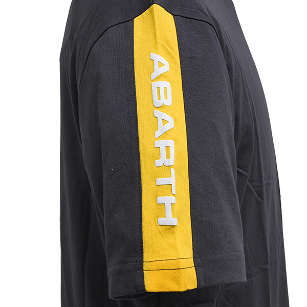 ABARTH Official Yellow Stripe T-shirts