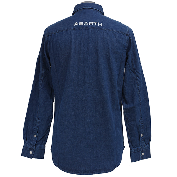 ABARTH Official Vintage Style Denim Shirts