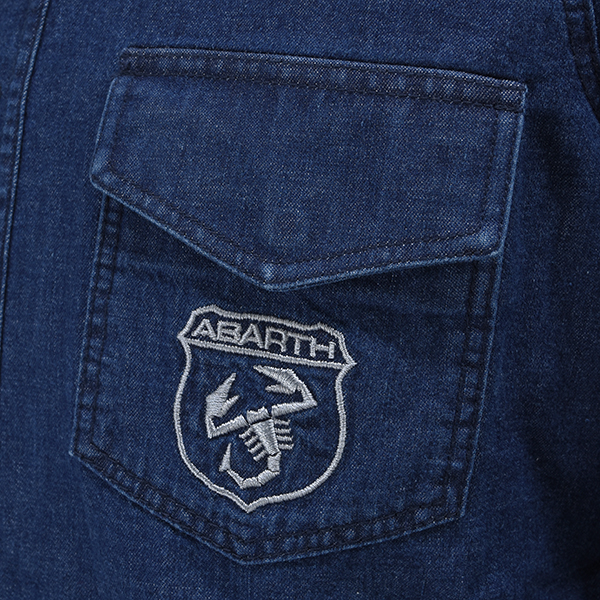 ABARTH Official Vintage Style Denim Shirts