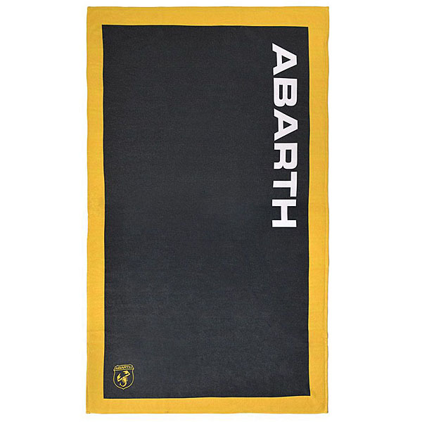 ABARTH Official Quick Dry Towel (Yellow / Black)