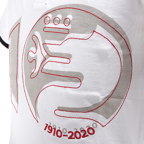 Alfa Romeo Official 110th Anniversary Logo Polo Shirts