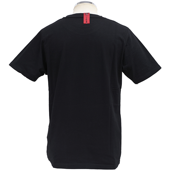 Alfa Romeo Official 110th Anniversary Pocket Logo T-shirts (Black)