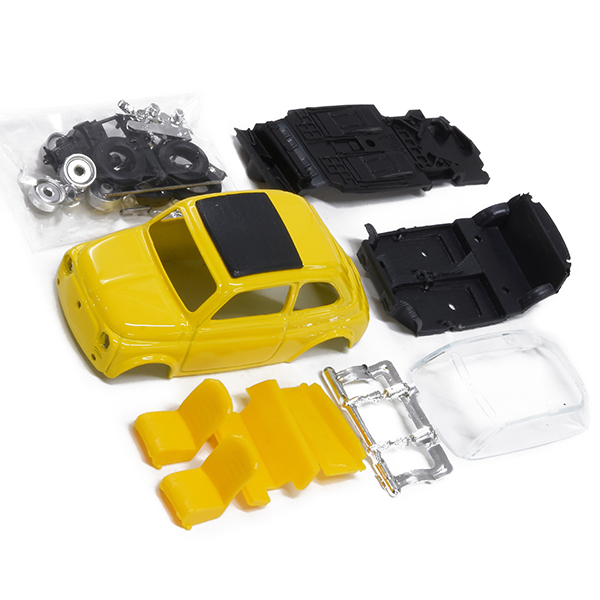 1/43 FIAT Nuova 500 Miniature Kit (Yellow)