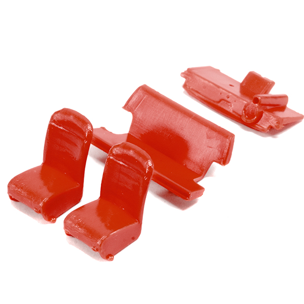 1/43 FIAT Nuova 500 Miniature Kit (Red)