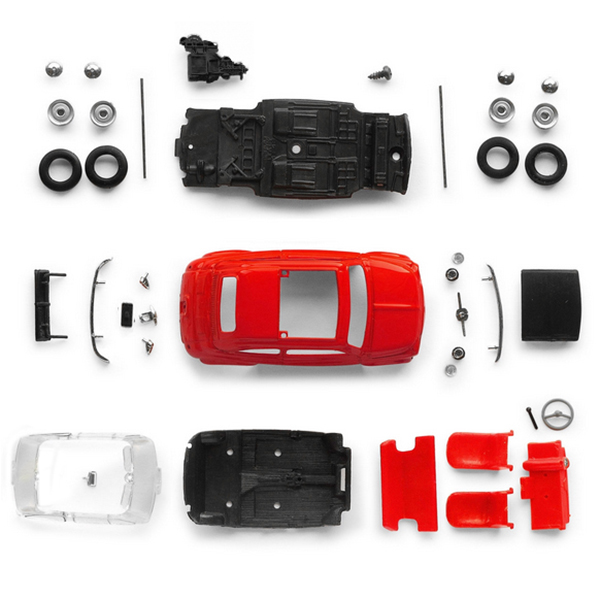 1/43 FIAT Nuova 500 Miniature Kit (Red)
