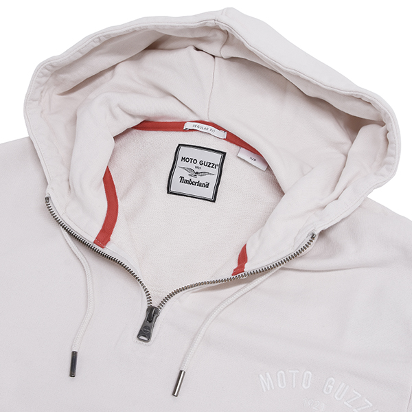 Moto Guzzi Timberland Collaboration Hoodie (White)