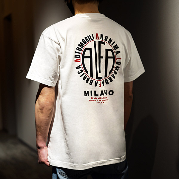 A.L.F.A. MILANO T-Shirts (White)