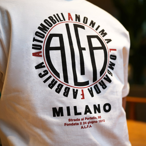 A.L.F.A. MILANO T-Shirts (White)