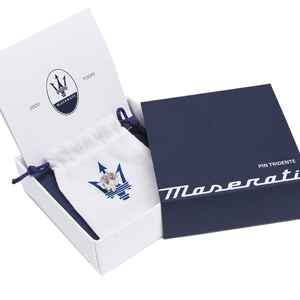 MASERATI Genuine New Trident Pin Badge