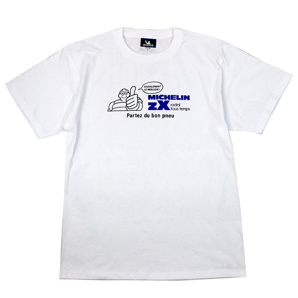 MICHELINオフィシャルTシャツ-ZX-(ホワイト)