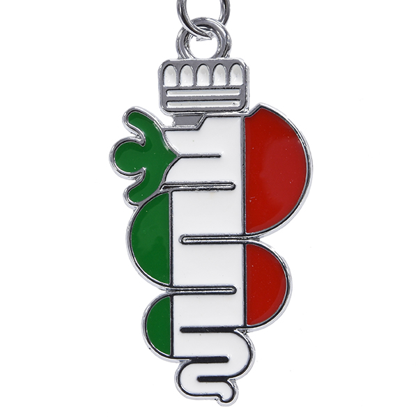 PORTACHIAVI PORTA CHIAVI AUTO PER ALFA ROMEO FINTO CARBONIO NERO idea