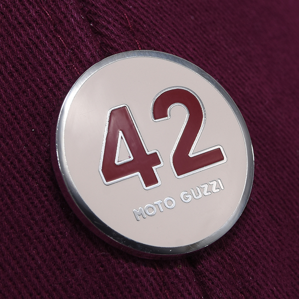 Moto Guzzi Official Baseball Cap -2022-(Bordeaux)by NEW ERA