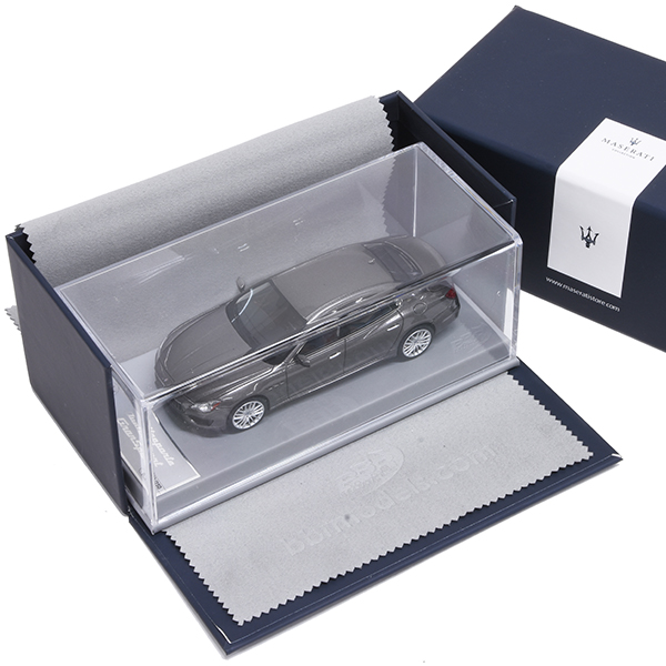 1/43 MASERATI Genuine Quattroporte Gransport 2017 Miniature Model (Grigio Maratea) By BBR
