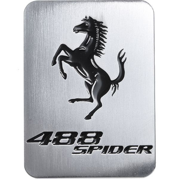 Ferrari Genuine 488 Spider Engine Room Plate