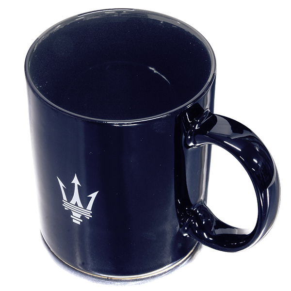 MASERATI Genuine New Logo & Emblem Mug Cup(Navy)