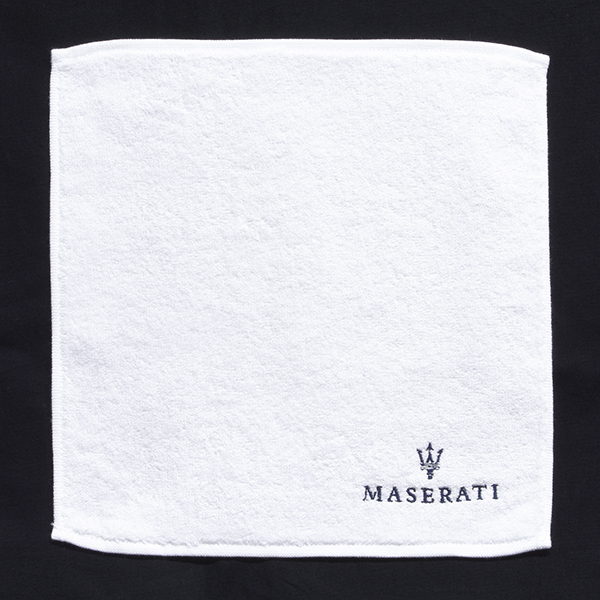 MASERATI Genuine Hand Towel (White)