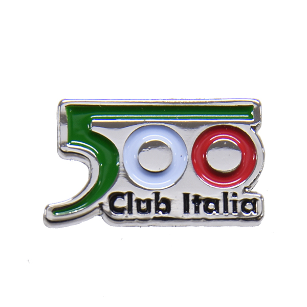 FIAT 500 CLUB ITALIA Logo Pin Badge