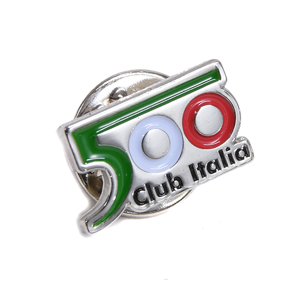 FIAT 500 CLUB ITALIA Logo Pin Badge
