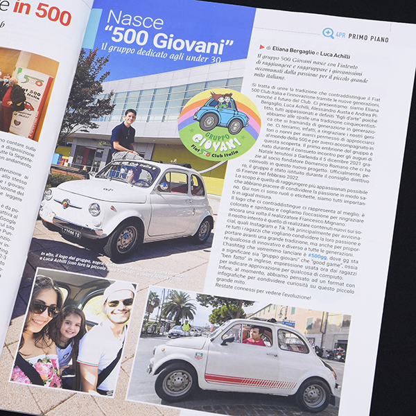 FIAT 500 CLUB ITALIA2022ǯ N.3