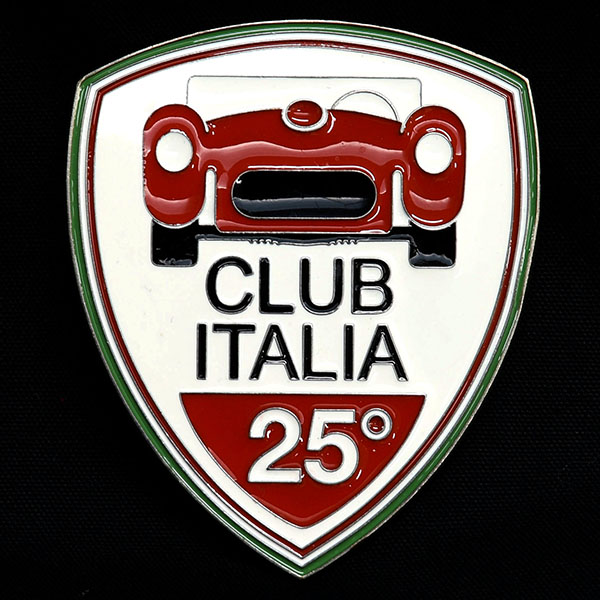 CLUB ITALIA Official 25th Anniversaio Memorial Grill Badge