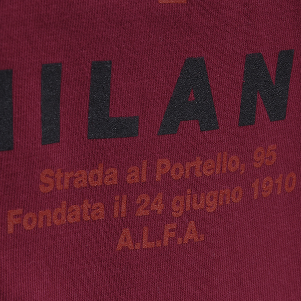 A.L.F.A. MILANO T-Shirts (Burgundy)
