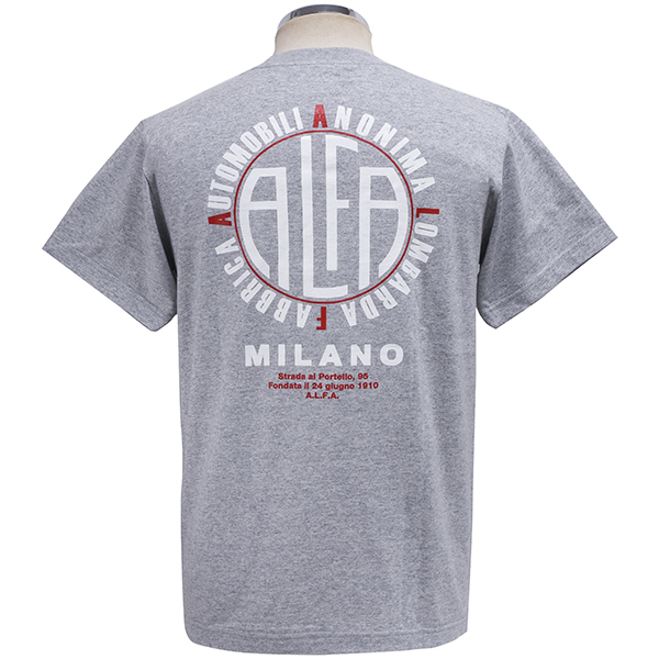 A.L.F.A. MILANO T-Shirts (Gray)