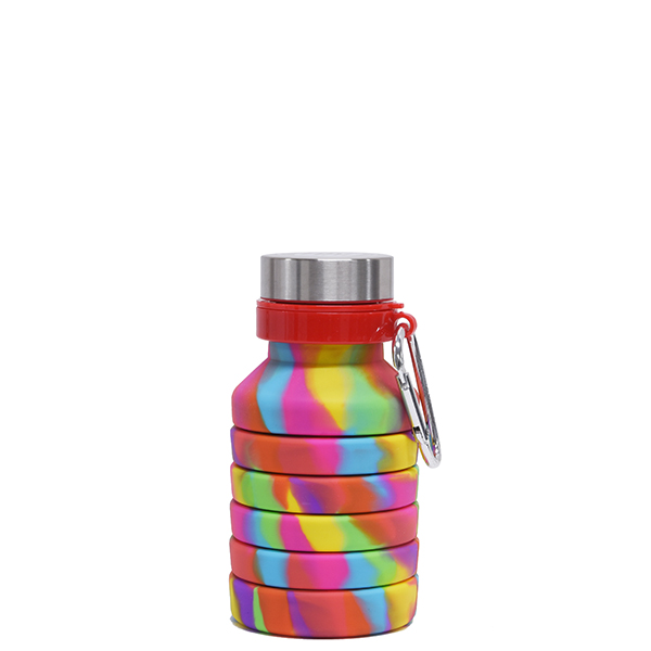 FIAT Official Rainbow Graphic Folding Drink Bottle (18 OZ.)