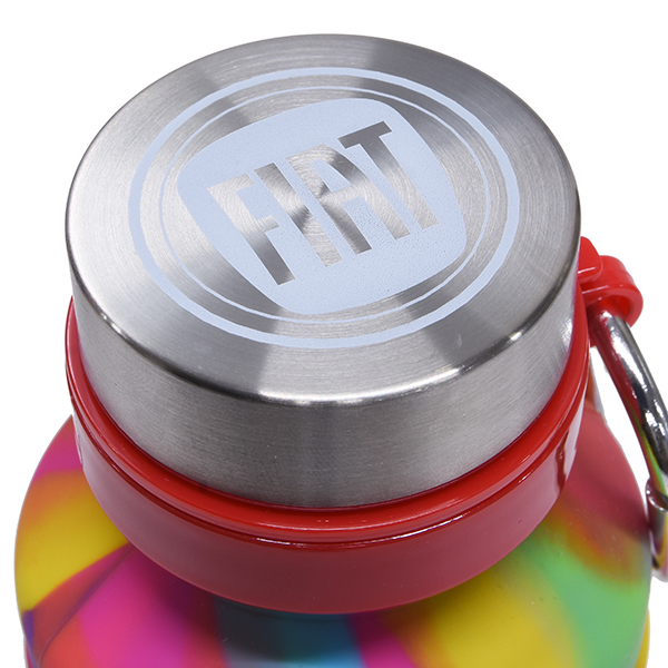 FIAT Official Rainbow Graphic Folding Drink Bottle (18 OZ.)