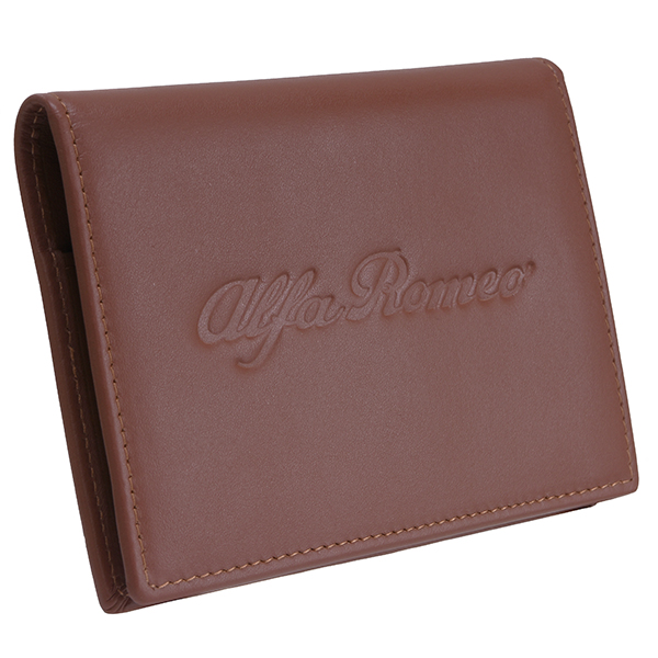 Alfa Romeo Official RFID Blocking Passport Vaccine Card Wallet by ROYCE