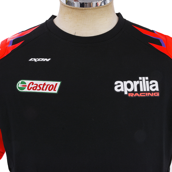 Aprilia RACING 2022オフィシャルチームTシャツ : イタリア自動車雑貨 