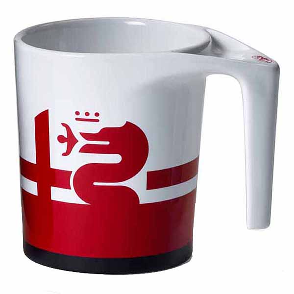 Alfa Romeo Official Emblem Mag (White)