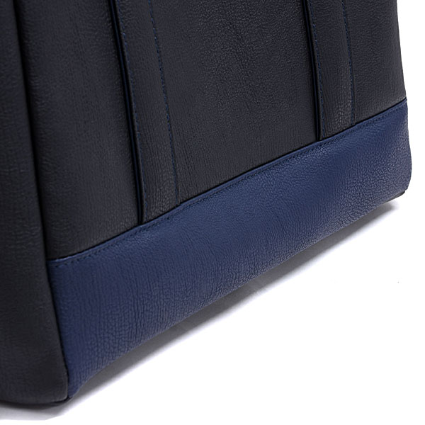 MASERATI Genuine Bi Color Tote Bag(Black/Navy)