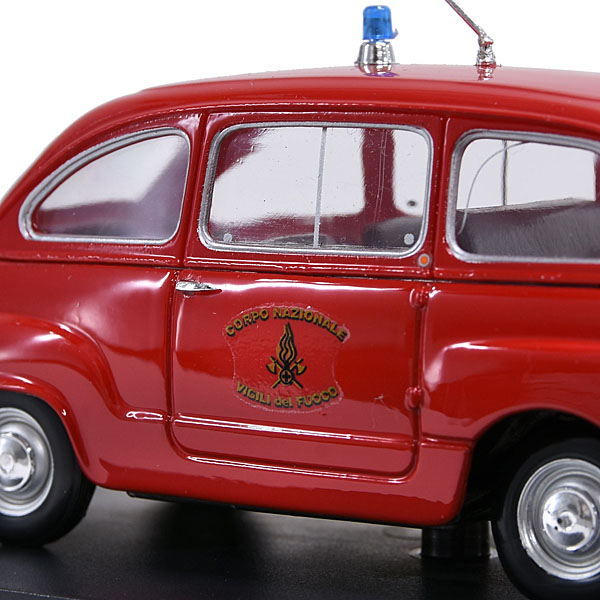 1/43 FIAT 600D Multipla(Fire Engine 1960)Miniature Model