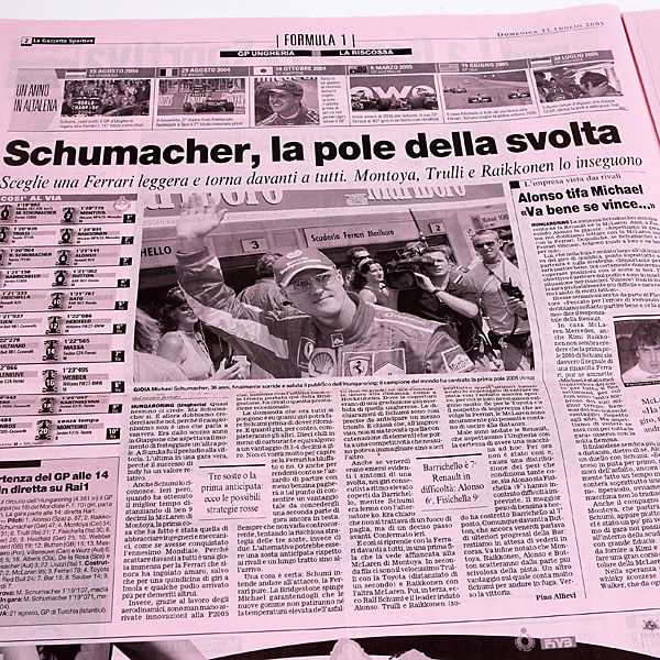 La Gazzetta dello Sport 2005.7.31