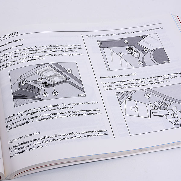 LANCIA Genuine Thema Owner's Manual (Italian)